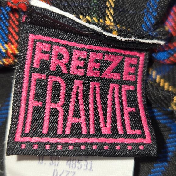 Freeze Frame Womens 16PP Plaid Skirt Mini Preppy Grunge Dark Academia Y2K 90s - Picture 2 of 9